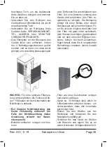 Preview for 38 page of Domair MASTERCOOL9 User Manual