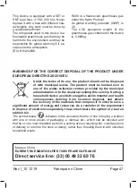 Предварительный просмотр 47 страницы Domair OL-BKY29-A011A2 User Manual