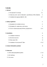 Preview for 2 page of Domaplasma IQS Series User & Installation Instructions Manual