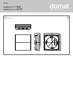 Предварительный просмотр 2 страницы domat HYGRASGARD RFF Series Operating Instructions, Mounting & Installation