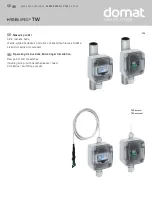 domat HYGRASREG TW Operating Instructions, Mounting & Installation preview