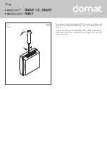 Preview for 3 page of domat KINASGARD RBWF Operating Instructions, Mounting & Installation