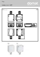 Предварительный просмотр 2 страницы domat THERMASGARD ATF Series Operating Instructions, Mounting & Installation