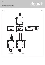 Предварительный просмотр 3 страницы domat THERMASGARD ATF Series Operating Instructions, Mounting & Installation