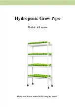 Preview for 1 page of Domccy Hydroponic Grow Kit 4 Layers User Manual