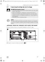 Предварительный просмотр 27 страницы Domestic CRX110 Installation And Operating Manual