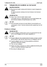 Предварительный просмотр 78 страницы Dometic GROUP 9102600033 Installation And Operating Manual