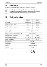 Предварительный просмотр 191 страницы Dometic GROUP 9102600033 Installation And Operating Manual