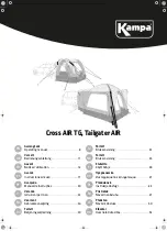 Preview for 1 page of Dometic GROUP Kampa Cross AIR TG Operating Manual