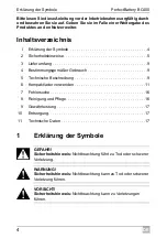 Предварительный просмотр 4 страницы Dometic GROUP MBCC-400 Operating Manual