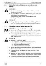 Предварительный просмотр 7 страницы Dometic GROUP MBCC-400 Operating Manual