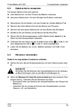 Предварительный просмотр 13 страницы Dometic GROUP MBCC-400 Operating Manual