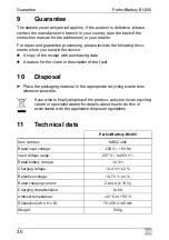 Предварительный просмотр 30 страницы Dometic GROUP MBCC-400 Operating Manual