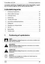 Предварительный просмотр 87 страницы Dometic GROUP MBCC-400 Operating Manual