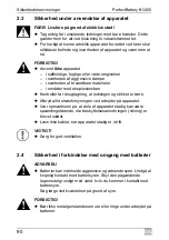 Предварительный просмотр 90 страницы Dometic GROUP MBCC-400 Operating Manual