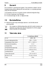 Предварительный просмотр 98 страницы Dometic GROUP MBCC-400 Operating Manual