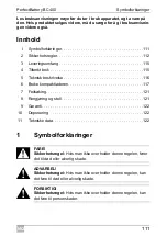 Предварительный просмотр 111 страницы Dometic GROUP MBCC-400 Operating Manual