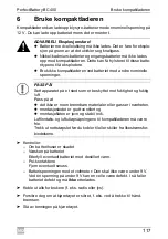 Предварительный просмотр 117 страницы Dometic GROUP MBCC-400 Operating Manual