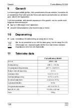 Предварительный просмотр 122 страницы Dometic GROUP MBCC-400 Operating Manual