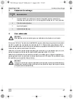 Предварительный просмотр 27 страницы Dometic GROUP WAECO 2222600001 Operating Manual