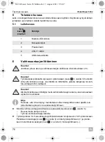 Предварительный просмотр 70 страницы Dometic GROUP WAECO 2222600001 Operating Manual