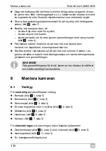 Preview for 110 page of Dometic GROUP WAECO 9102000024 Installation And Operating Manual