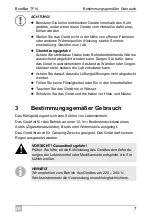 Preview for 7 page of Dometic GROUP Waeco BordBar TF14 Operating Manual