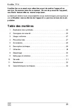 Preview for 23 page of Dometic GROUP Waeco BordBar TF14 Operating Manual