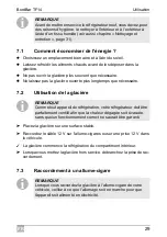 Preview for 29 page of Dometic GROUP Waeco BordBar TF14 Operating Manual