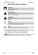 Preview for 34 page of Dometic GROUP Waeco BordBar TF14 Operating Manual