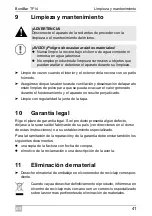 Preview for 41 page of Dometic GROUP Waeco BordBar TF14 Operating Manual