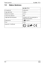 Preview for 42 page of Dometic GROUP Waeco BordBar TF14 Operating Manual