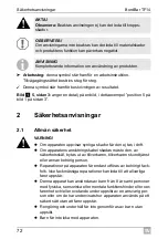 Preview for 72 page of Dometic GROUP Waeco BordBar TF14 Operating Manual