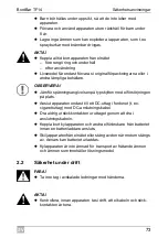 Preview for 73 page of Dometic GROUP Waeco BordBar TF14 Operating Manual