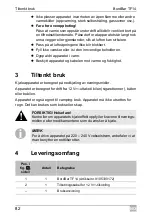 Preview for 82 page of Dometic GROUP Waeco BordBar TF14 Operating Manual