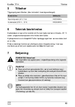 Preview for 83 page of Dometic GROUP Waeco BordBar TF14 Operating Manual