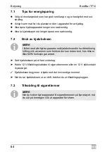 Preview for 84 page of Dometic GROUP Waeco BordBar TF14 Operating Manual