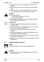 Preview for 89 page of Dometic GROUP Waeco BordBar TF14 Operating Manual