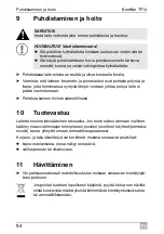 Preview for 94 page of Dometic GROUP Waeco BordBar TF14 Operating Manual