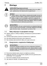 Preview for 120 page of Dometic GROUP Waeco BordBar TF14 Operating Manual