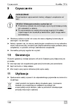 Preview for 122 page of Dometic GROUP Waeco BordBar TF14 Operating Manual