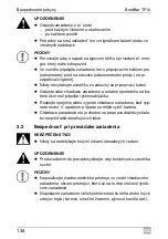 Preview for 134 page of Dometic GROUP Waeco BordBar TF14 Operating Manual