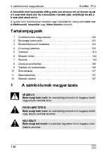 Preview for 140 page of Dometic GROUP Waeco BordBar TF14 Operating Manual