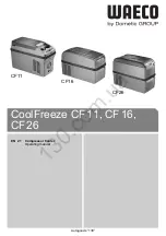 Preview for 2 page of Dometic GROUP WAECO CoolFreeze CF11 Operating Manual