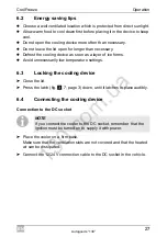 Preview for 11 page of Dometic GROUP WAECO CoolFreeze CF11 Operating Manual