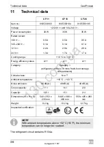 Preview for 20 page of Dometic GROUP WAECO CoolFreeze CF11 Operating Manual