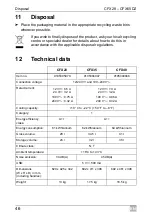 Предварительный просмотр 46 страницы Dometic GROUP Waeco CoolFreeze CFX28 Operating Manual