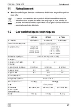 Предварительный просмотр 67 страницы Dometic GROUP Waeco CoolFreeze CFX28 Operating Manual