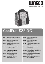 Dometic GROUP WAECO CoolFun S28 DC Operating Manual preview