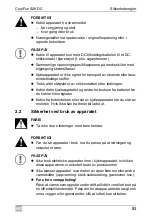 Preview for 83 page of Dometic GROUP WAECO CoolFun S28 DC Operating Manual